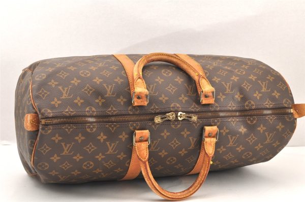 Authentic Louis Vuitton Monogram Keepall 50 Travel Boston Bag M41426 LV 6054K Sale