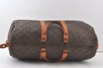 Authentic Louis Vuitton Monogram Keepall 50 Travel Boston Bag Old Model LV 7148K For Sale