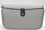 Authentic GUCCI Micro GG PVC Leather Shoulder Clutch Bag Navy Blue Junk 6239K Online