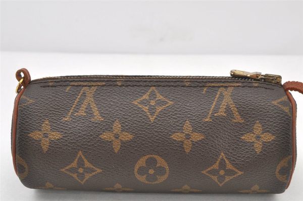 Authentic Louis Vuitton Monogram Papillon Pouch Old Model LV 4072K Online Sale