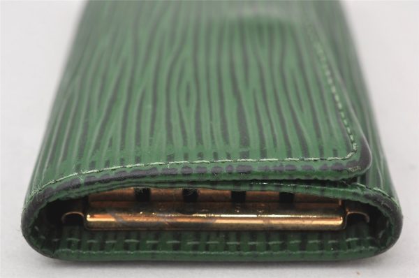 Authentic Louis Vuitton Epi Multicles 4 Key Case Green M63824 LV 6343K For Discount