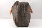 Authentic Louis Vuitton Monogram Sirius 55 Travel Boston Bag 2compartments 3439K Online Sale