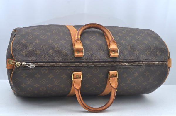 Authentic Louis Vuitton Monogram Keepall 50 Travel Boston Bag M41426 LV L0323 Hot on Sale