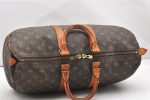 Authentic Louis Vuitton Monogram Keepall 45 Travel Boston Bag M41428 LV 7363K Sale