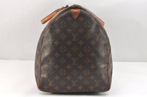 Authentic Louis Vuitton Monogram Keepall 55 Travel Boston Bag M41424 LV 2901K Cheap