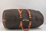 Authentic Louis Vuitton Monogram Keepall 55 Travel Boston Bag M41424 LV 2895K For Discount