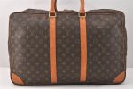 Authentic Louis Vuitton Monogram Sirius 55 Travel Boston Bag 2compartments 3439K Online Sale