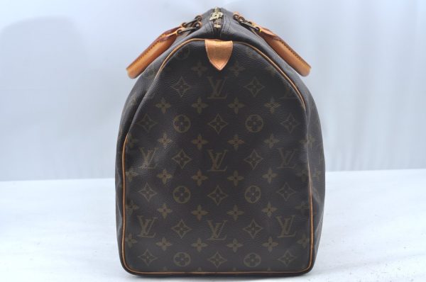 Authentic Louis Vuitton Monogram Keepall 50 Travel Boston Bag M41426 LV L0318 For Sale