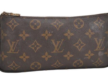 Authentic Louis Vuitton Monogram Pouch Purse For Sac Shopping GM LV 3470K Sale