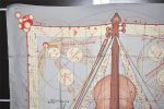 Authentic HERMES Carre 90 Scarf  La Musique des Spheres  Silk Gray 7383K Online Sale