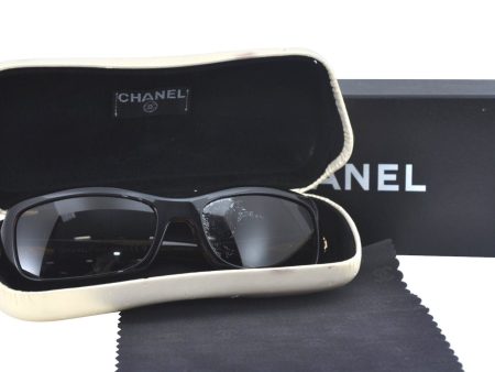 Authentic CHANEL Sunglasses CC Logos CoCo Mark C934 73 Brown Box L0631 Online now