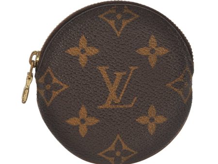 Authentic Louis Vuitton Monogram Porte Monnaie Rond Coin Purse M61926 LV 7401K Discount