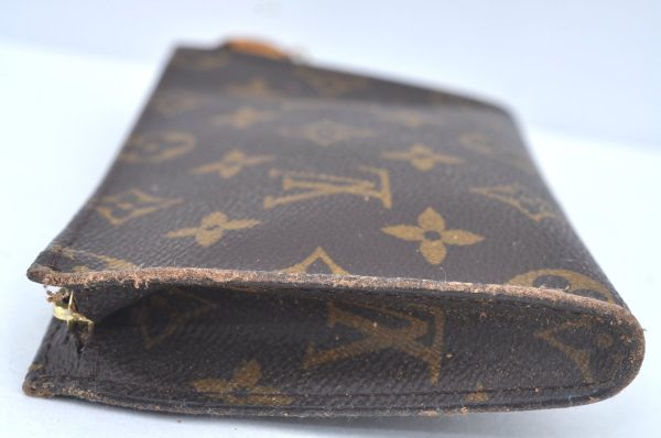 Authentic Louis Vuitton Monogram Pouch For Bucket PM LV Junk L0450 For Discount