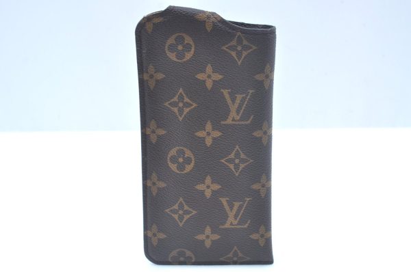 Authentic Louis Vuitton Monogram Etui Lunettes MM Glasses Case M66544 LV L0183 For Discount