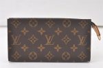 Authentic Louis Vuitton Monogram Pouch For Bucket GM LV Junk 7083K Hot on Sale