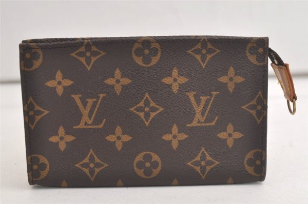 Authentic Louis Vuitton Monogram Pouch For Bucket PM LV 4843K Cheap