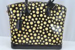 Louis Vuitton Vernis Dots Infinity LockitMM Yayoi Kusama Hand Bag Black LV L0594 Discount