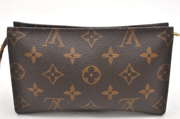 Authentic Louis Vuitton Monogram Pouch For Bucket PM LV Junk 7082K on Sale