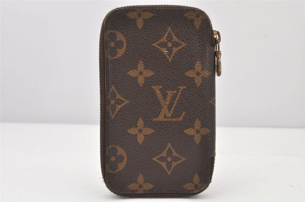 Authentic Louis Vuitton Monogram Pochette 6 Cles Key Case Holder M62610 LV 4866K Online