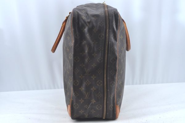 Authentic Louis Vuitton Monogram Sirius 50 Travel Boston Bag M41406 LV L0345 Discount