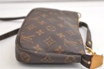 Authentic Louis Vuitton Monogram Pochette Accessoires Shoulder Cross Pouch 4078K Sale