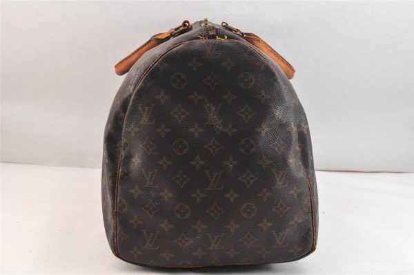 Authentic Louis Vuitton Monogram Keepall 55 Travel Boston Bag M41424 LV 7114K on Sale