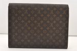 Authentic Louis Vuitton Monogram Poche Ministre Document Case M53445 LV 2596J Sale