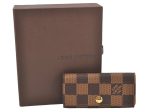 Authentic Louis Vuitton Damier Multicles 4 Key Case Holder N62631 LV Box 4449K Discount