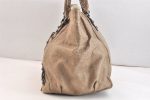 Authentic BALENCIAGA Classic The Sunday Tote Hand Bag Leather 228750 Brown 7567K For Cheap