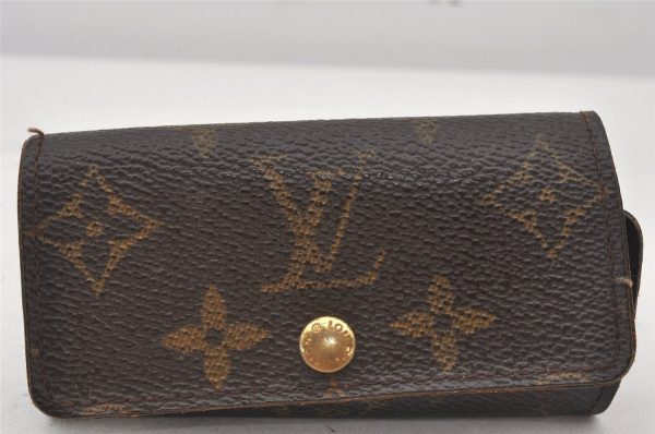 Authentic Louis Vuitton Monogram Multicles 4 Four Hooks Key Case M62631 LV 7424K Cheap