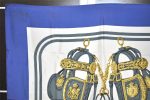 Authentic HERMES Carre 90 Scarf  BRIDES de GALA par  Silk Blue 3120K Supply