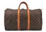 Authentic Louis Vuitton Monogram Keepall 50 Travel Boston Bag M41426 LV 6054K Sale