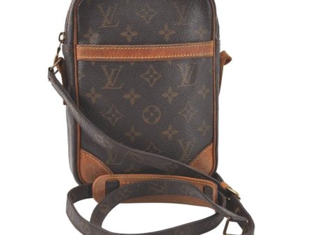 Authentic Louis Vuitton Monogram Danube Shoulder Cross Bag M45266 Junk 6863K Supply