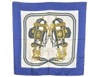 Authentic HERMES Carre 90 Scarf  BRIDES de GALA par  Silk Blue 3120K Supply