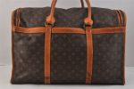 Authentic Louis Vuitton Monogram Sac Chaussures 55 Boston Bag Old Model LV 3292K Online Sale