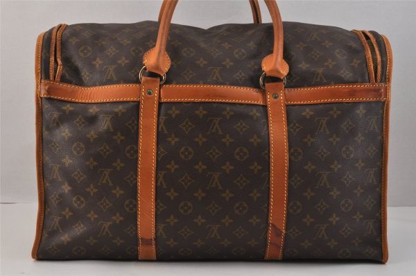 Authentic Louis Vuitton Monogram Sac Chaussures 55 Boston Bag Old Model LV 3292K Online Sale