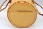 Authentic Louis Vuitton Vernis Bedford Hand Bag Yellow Beige M91006 LV L0602 Cheap