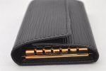 Authentic Louis Vuitton Epi Multicles 6 Key Case Black M63812 LV 4748K Hot on Sale