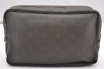 Auth Louis Vuitton Monogram Trousse Toilette 28 Clutch Hand Bag Old Model 3294K Hot on Sale