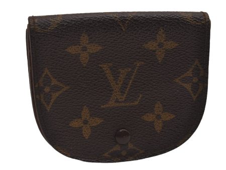 Authentic Louis Vuitton Monogram Porte Monnaie Gousset M61970 Coin Purse 3019J For Discount