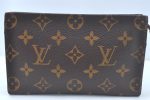 Authentic Louis Vuitton Monogram Pouch For Bucket PM LV L0242 Online