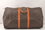 Authentic Louis Vuitton Monogram Keepall 55 Travel Boston Bag M41424 LV 5307K Hot on Sale