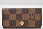 Authentic Louis Vuitton Damier Multicles 4 Key Case Holder N62631 LV Box 4449K Discount