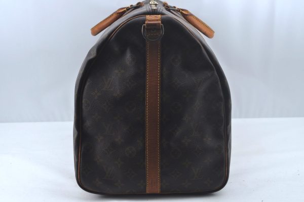 Authentic Louis Vuitton Monogram Keepall Bandouliere 60 M41412 Boston Bag L0489 Discount