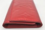 Authentic Louis Vuitton Vernis Multicles 4 Four Hooks Key Case M91976 Red 4036K Sale