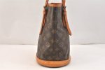 Authentic Louis Vuitton Monogram Bucket PM Shoulder Tote Bag Old Model LV 3464K Fashion