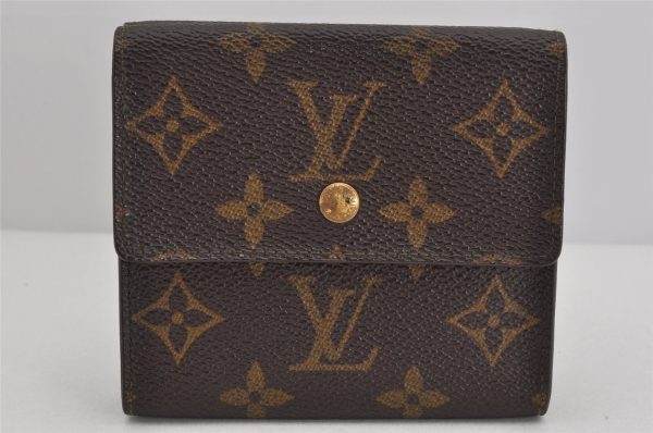 Authentic Louis Vuitton Monogram M61652 Porte Monnaie Billet Carte Credit 3461K Supply