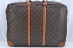 Authentic Louis Vuitton Monogram Sirius 50 Travel Boston Bag M41406 LV L0345 Discount