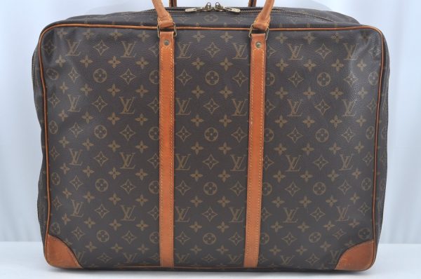 Authentic Louis Vuitton Monogram Sirius 50 Travel Boston Bag M41406 LV L0345 Discount