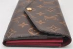 Authentic Louis Vuitton Monogram Portefeuille Sarah Long Wallet M62234 LV 6456K on Sale